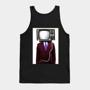 Suit Tube TV Man Tank Top